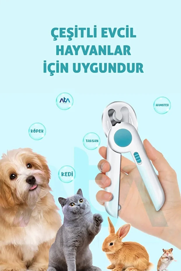 Çok Fonksiyonlu 4ü1 arada Evcil Hayvan Tırnak Makası