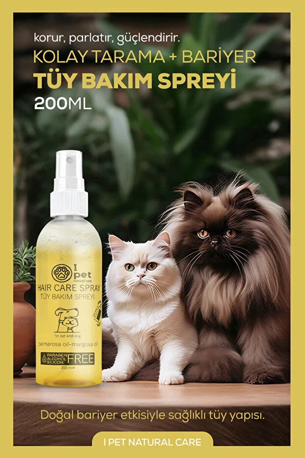 Pawvia Tüy Parlatıcı ve Kolay Tarama Spreyi