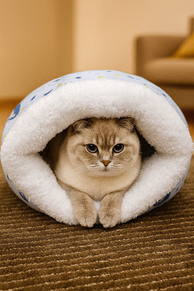 Pawvia Kedi Köpek Uyku Tulumu Yatağı