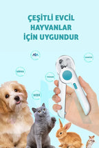 Çok Fonksiyonlu 4ü1 arada Evcil Hayvan Tırnak Makası