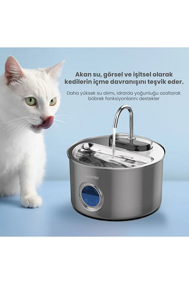Pawvia Akıllı Otomatik Kedi - Köpek Su Kabı