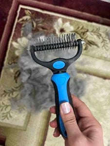 Pawvia Çift Taraflı Tüy Toplayıcı ve Kıtık Açıcı Tarak