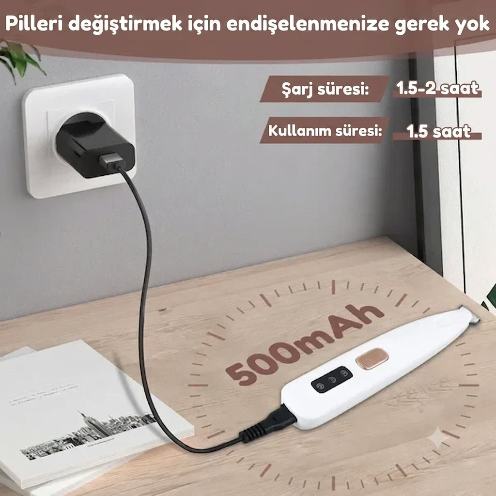 Pawvia Işıklı Pet Pati Tıraş Makinesi