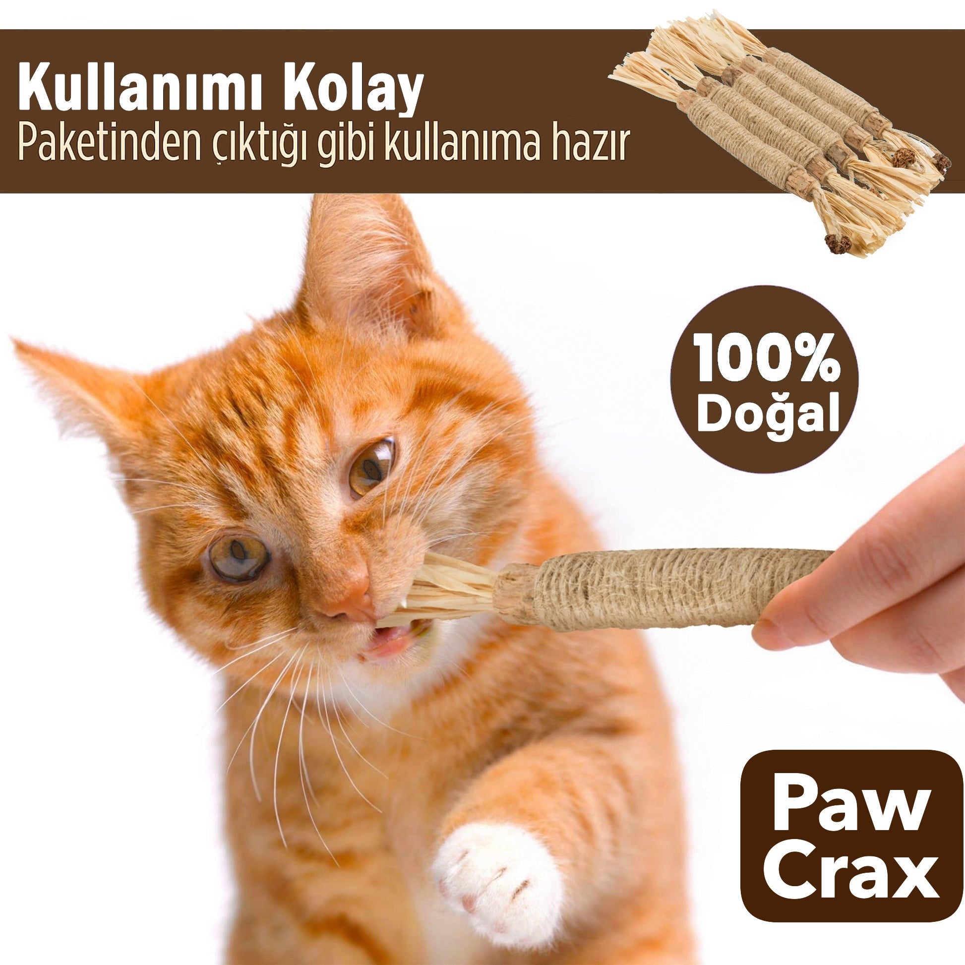 PawCrax Doğal Çiğneme Çubuğu