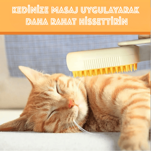Paw Buharlı Evcil Hayvan Fırçası